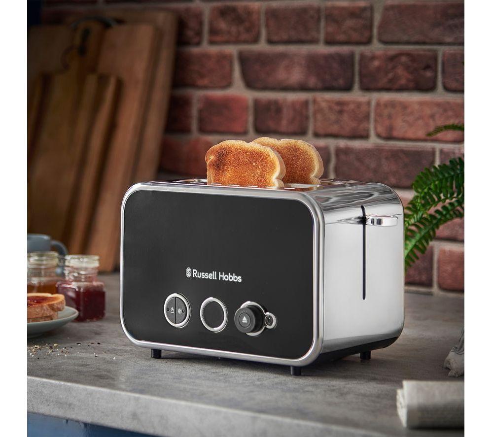 RUSSELL&nbsp;HOBBS Distinctions 2-Slice Toaster - Black image number 6 of 6