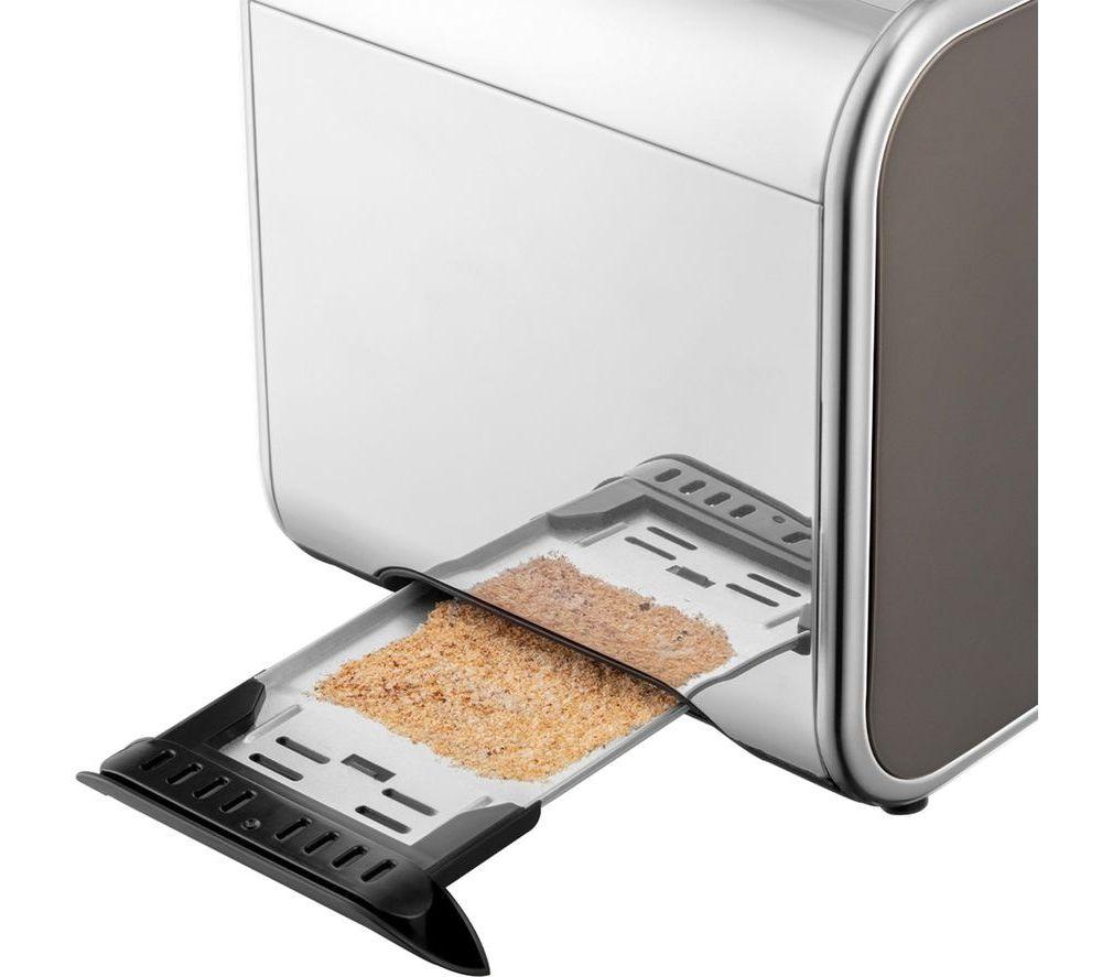 RUSSELL&nbsp;HOBBS Distinctions 2-Slice Toaster - Titanium image number 3 of 4