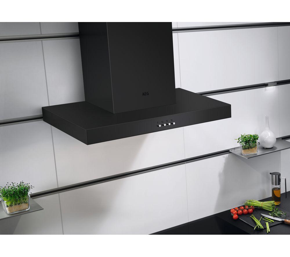 AEG DBX3651R Chimney Cooker Hood - Black image number 2 of 3