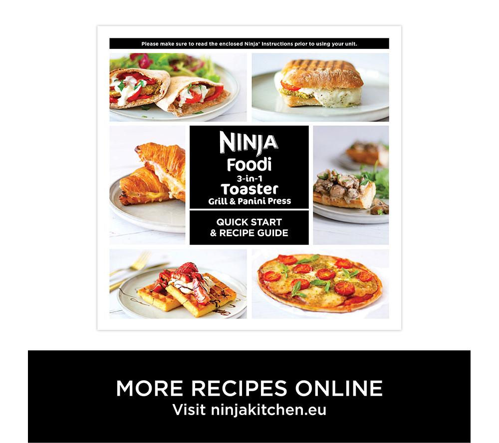 NINJA  Foodi ST200UKWH 3-in-1 Toaster, Grill & Panini Press - White image number 8 of 11