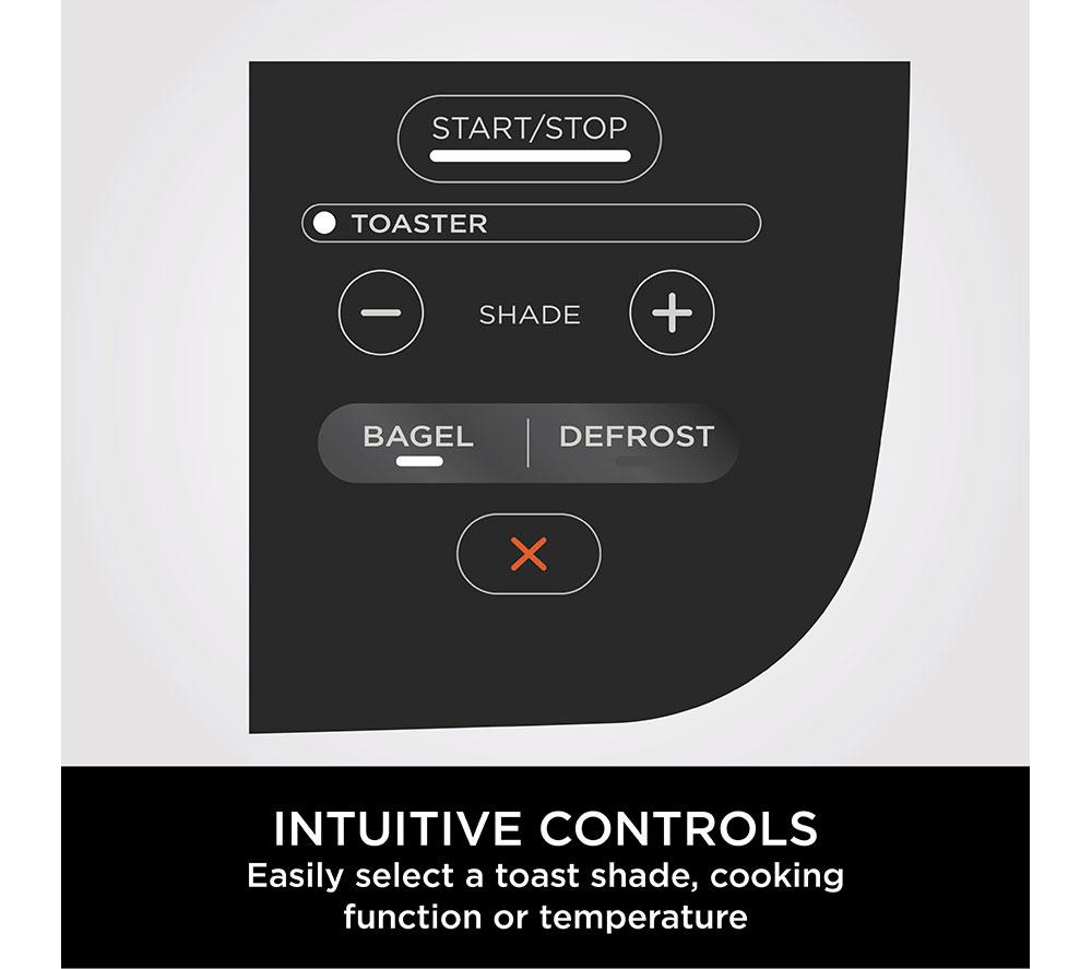 NINJA  Foodi ST200UKWH 3-in-1 Toaster, Grill & Panini Press - White image number 9 of 11