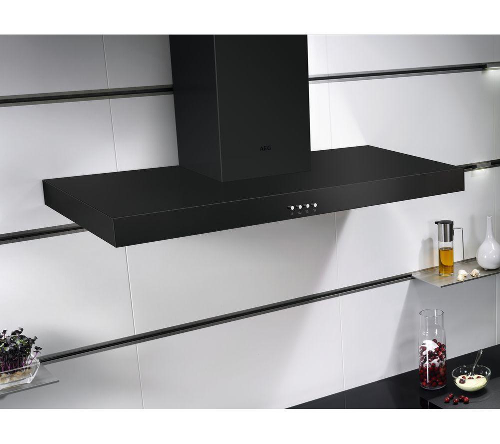 AEG DBX3951R Chimney Cooker Hood - Black image number 2 of 3