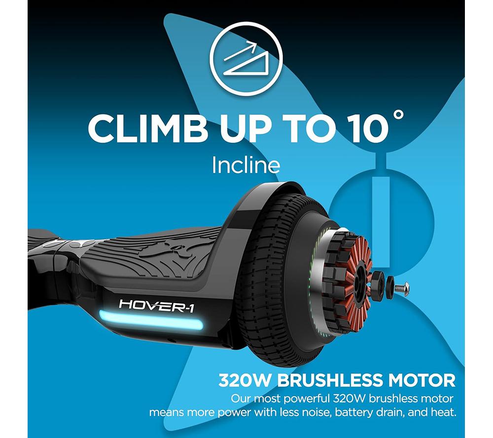HOVER-1 Axle H1-AXL-BLK Hoverboard - Black image number 6 of 7
