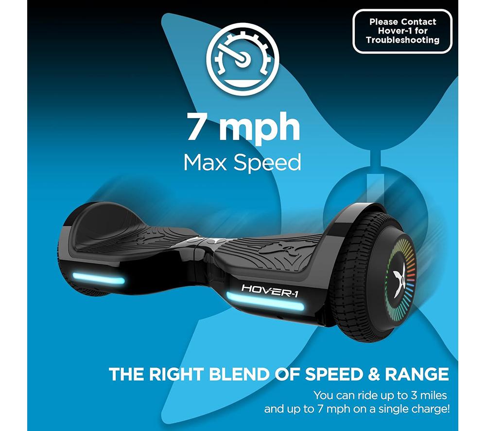 HOVER-1 Axle H1-AXL-BLK Hoverboard - Black image number 7 of 7