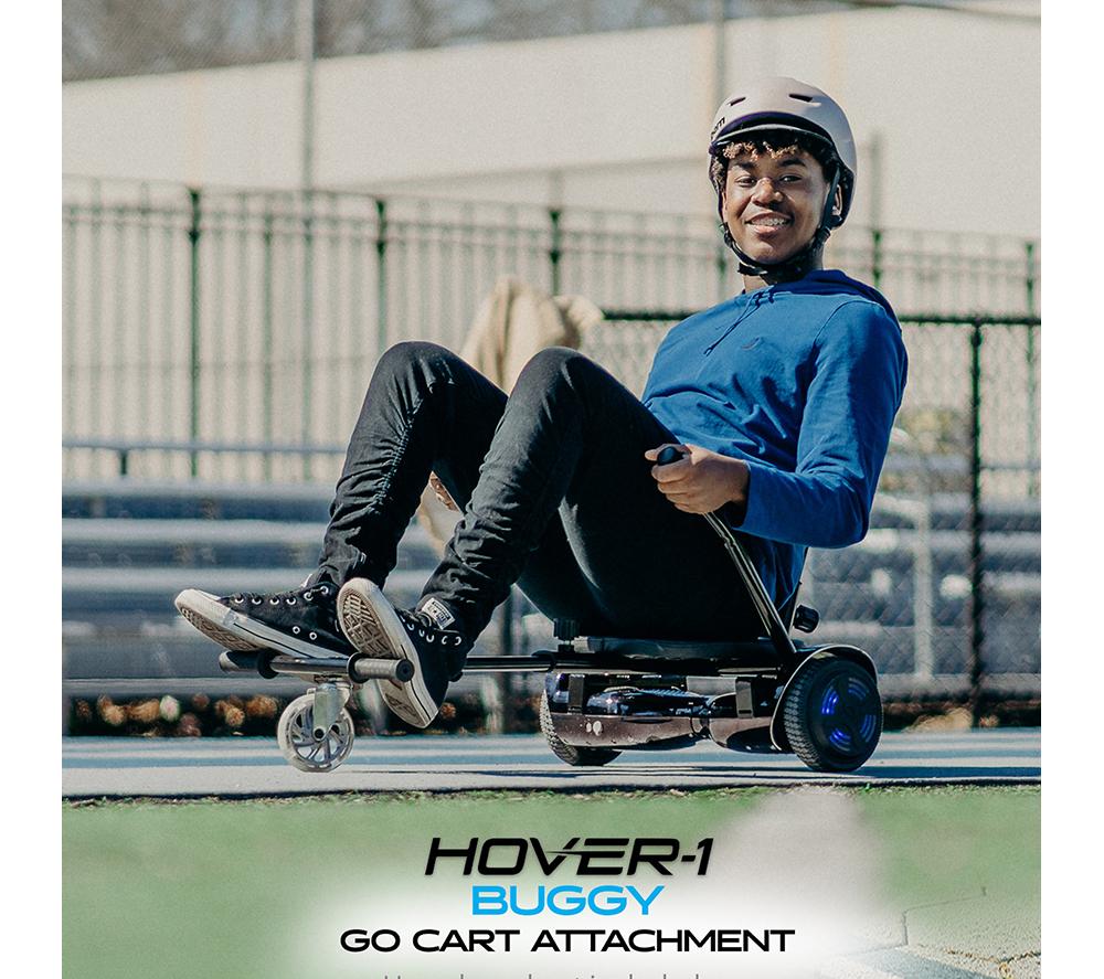 HOVER-1 Hoverboard Buggy Attachment - Black image number 4 of 5