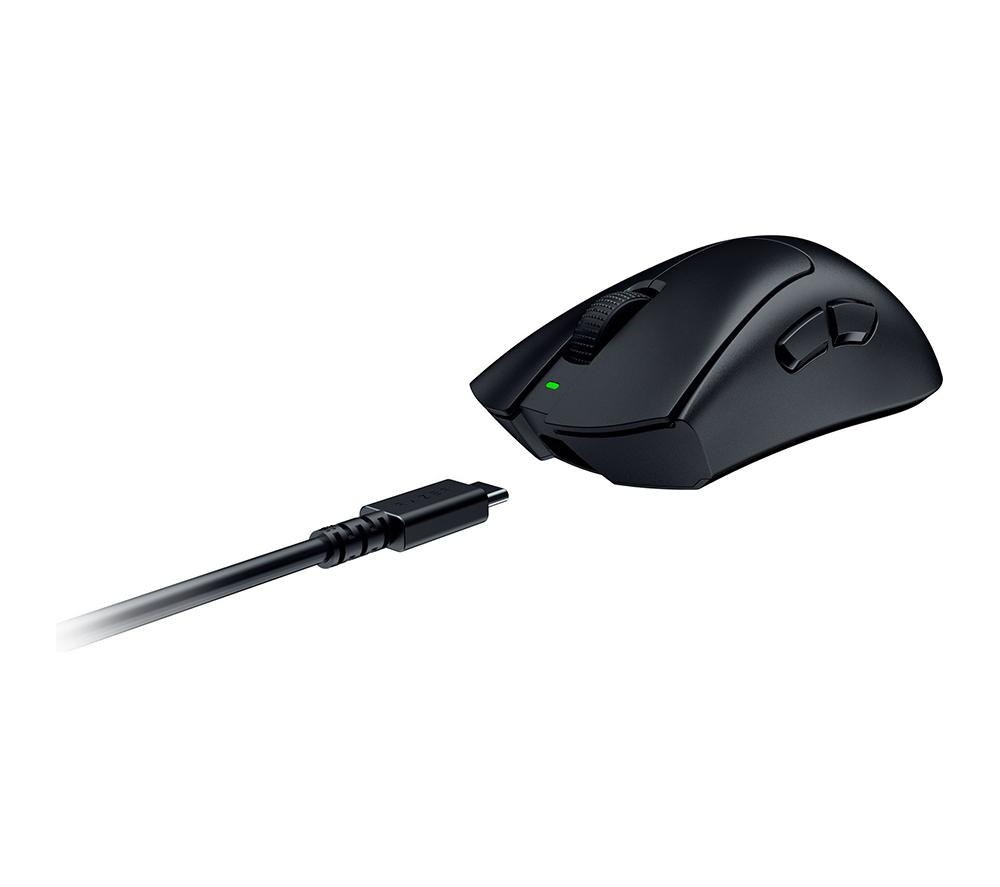 RAZER DeathAdder V3 HyperSpeed Wireless Optical Gaming Mouse - Black image number 8 of 10