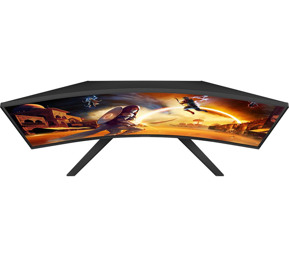 AOC CQ32G4VE Quad HD 32" Curved VA LCD Gaming Monitor - Black image number 11 of 11