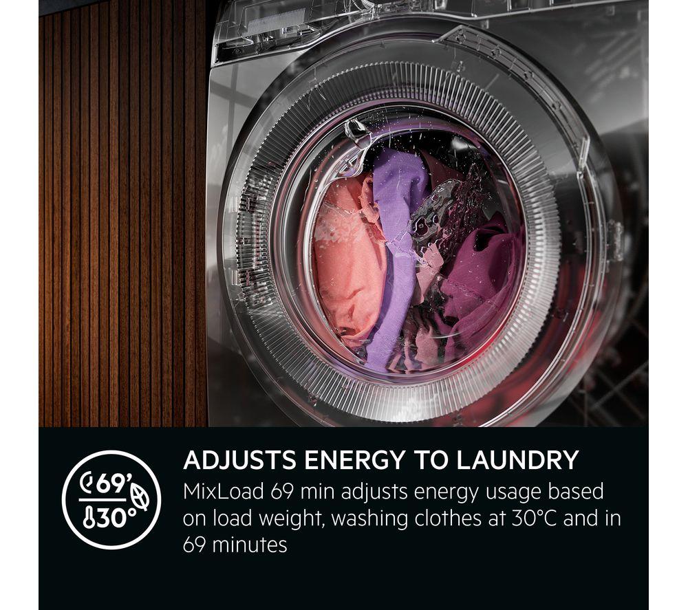 AEG 6000 UniversalDose LFR61144UD 10 kg 1400 rpm Washing Machine - White image number 9 of 10