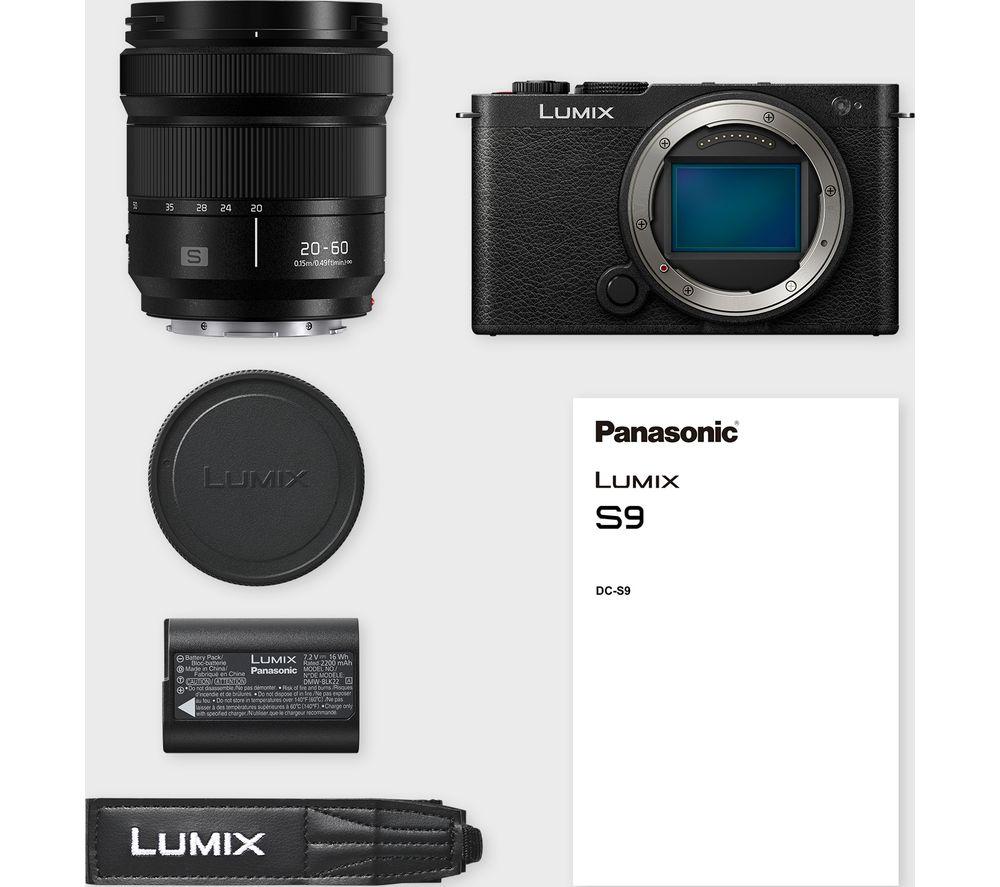 PANASONIC Lumix DC-S9 Mirrorless Camera with S 20-60 mm f/3.5-5.6 Lens - Black image number 4 of 4