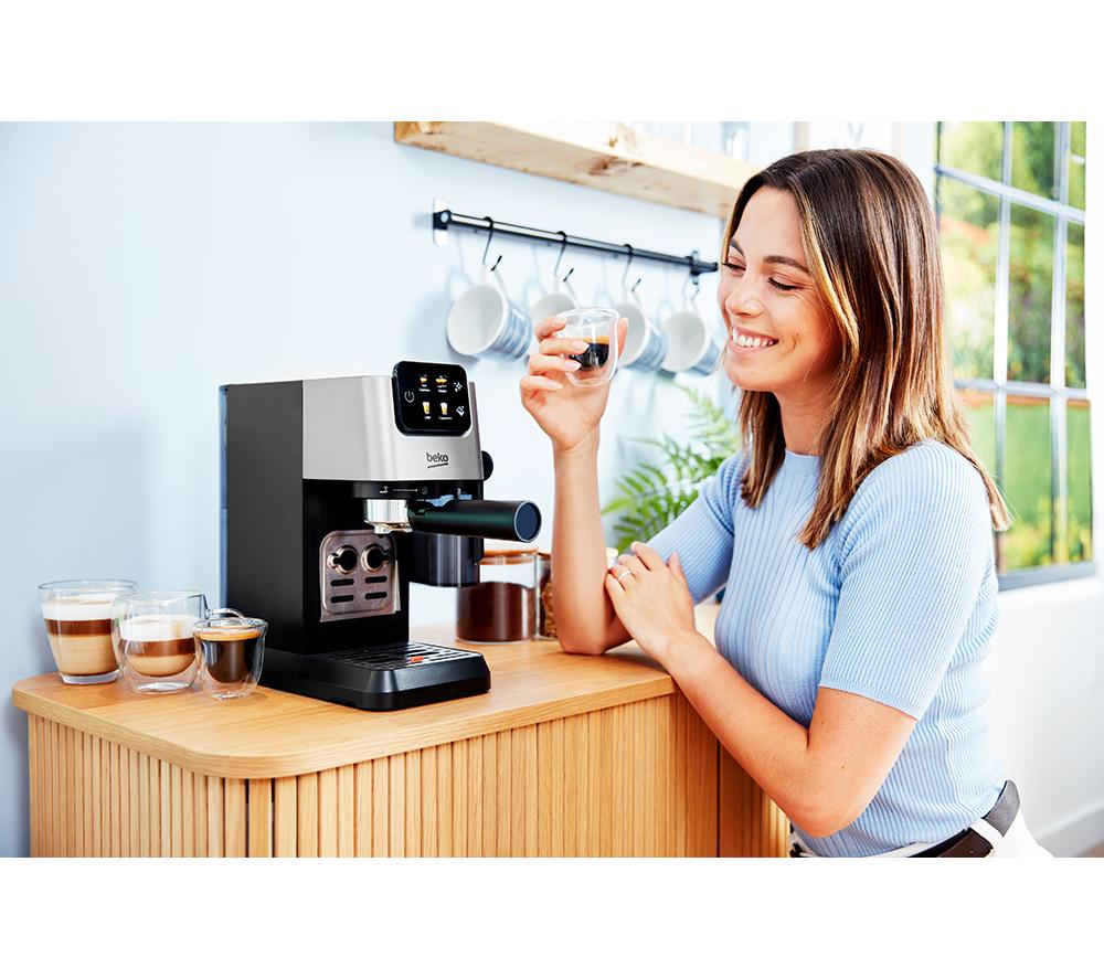 BEKO CaffeExperto CEP5304X Espresso Coffee Machine - Silver image number 5 of 10
