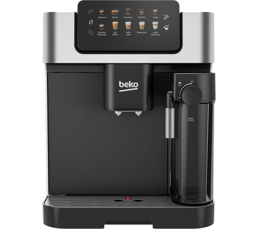 BEKO CaffeExperto CEG7304X Bean to Cup Coffee Machine - Silver