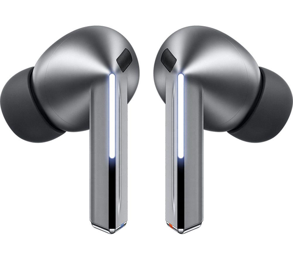 SAMSUNG Galaxy Buds3 Pro Wireless Bluetooth Noise-Cancelling Earbuds - Silver