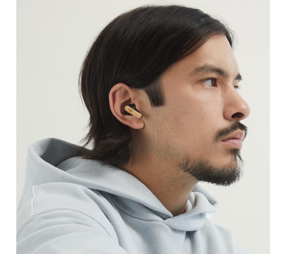 HOUSE OF MARLEY Little Bird Wireless Bluetooth Earbuds - Signature Black image number 3 of 6