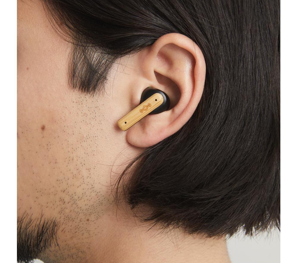 HOUSE OF MARLEY Little Bird Wireless Bluetooth Earbuds - Signature Black image number 5 of 6