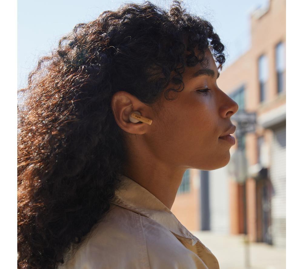 HOUSE OF MARLEY Little Bird EM-JE123-CE Wireless Bluetooth Earbuds - Cream image number 6 of 6