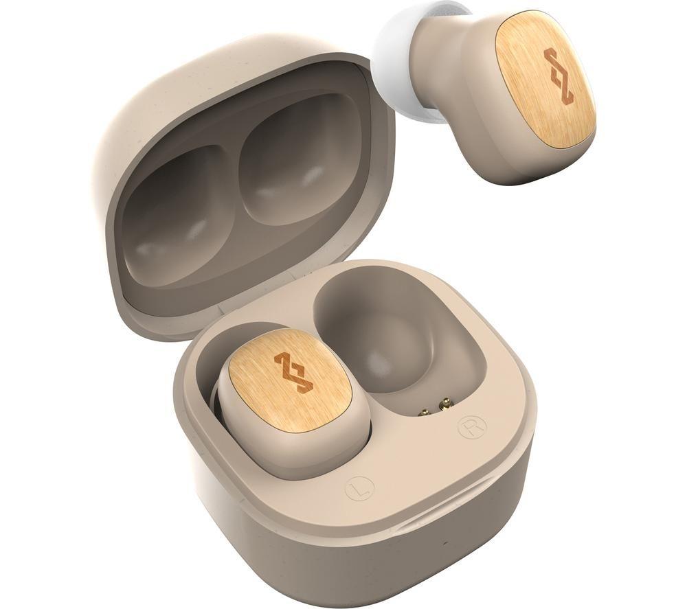 HOUSE OF MARLEY Smile Jamaica Wireless Bluetooth Earbuds - Cream image number 5 of 5