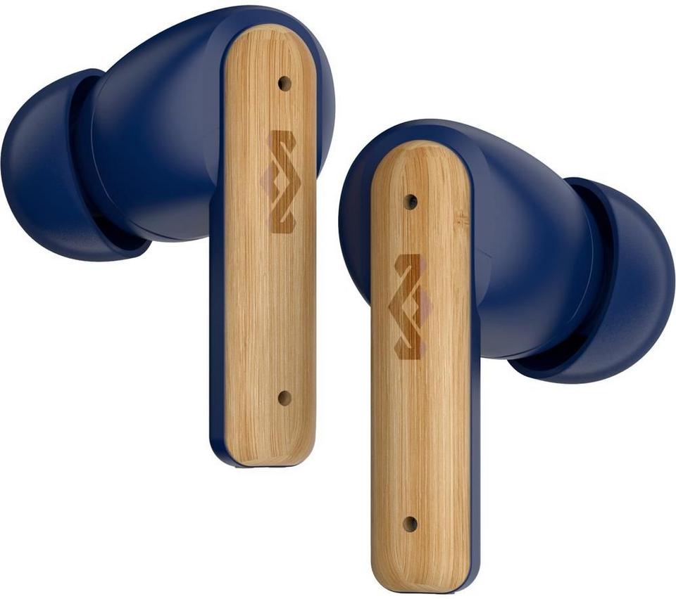 HOUSE OF MARLEY Little Bird Wireless Bluetooth Earbuds - Blue