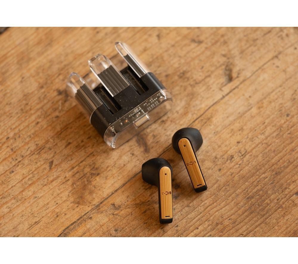 HOUSE OF MARLEY Zion Wireless Bluetooth Earbuds - Black image number 2 of 7