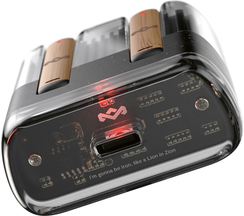 HOUSE OF MARLEY Zion Wireless Bluetooth Earbuds - Black image number 6 of 7