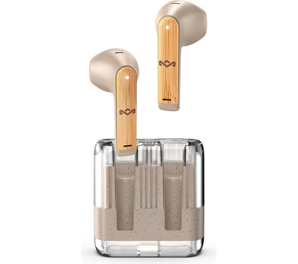 House Of Marley Zion Wireless Bluetooth Earbuds - Cream, Cream
