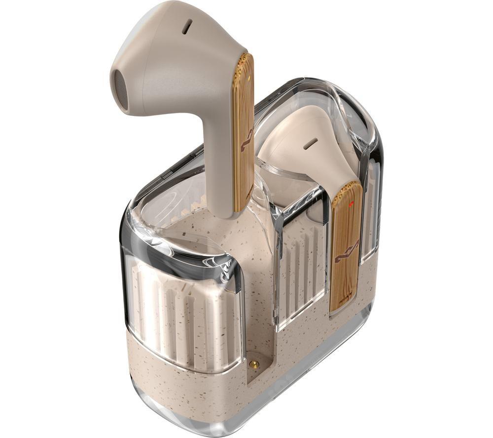 HOUSE OF MARLEY Zion Wireless Bluetooth Earbuds - Cream image number 2 of 8