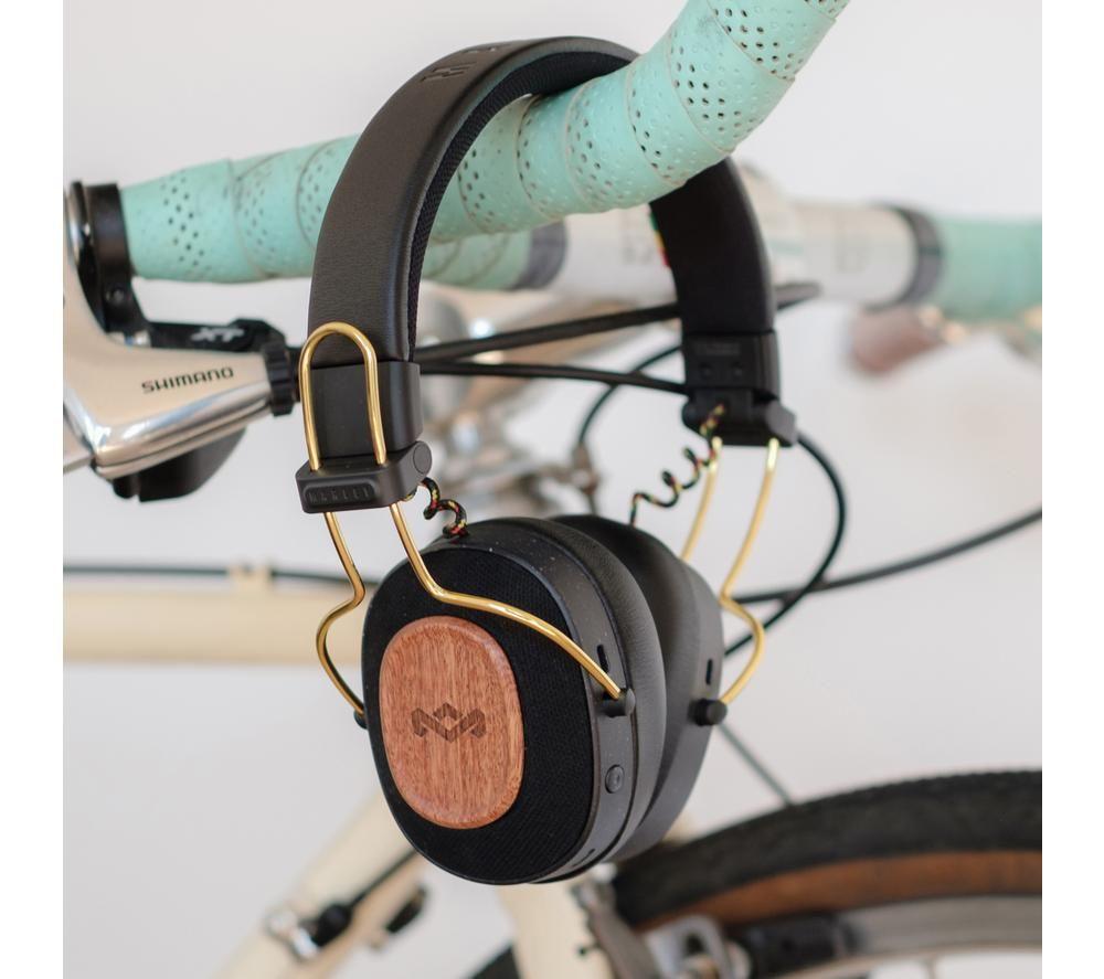Copper Foldable Headphones House Of Marley Positive Vibration XL ANC  Headphones - Wireless Over-Ear, 32-Hour Battery, Foldable, Eco-Friendly  (Copper)