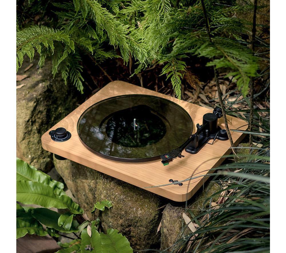 HOUSE OF MARLEY STIR IT UP LUX Belt Drive Bluetooth Turntable - Bamboo image number 2 of 6