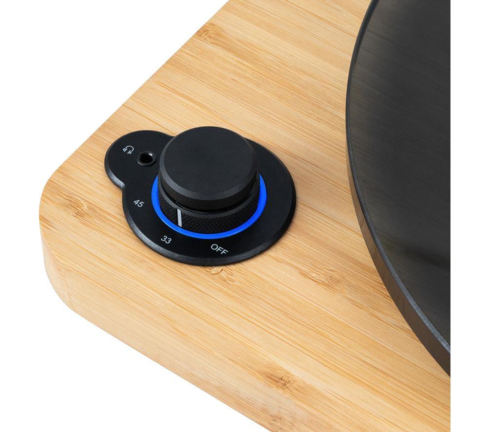 HOUSE OF MARLEY STIR IT UP LUX Belt Drive Bluetooth Turntable - Bamboo image number 3 of 6