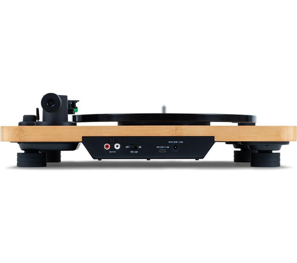 HOUSE OF MARLEY STIR IT UP LUX Belt Drive Bluetooth Turntable - Bamboo image number 5 of 6