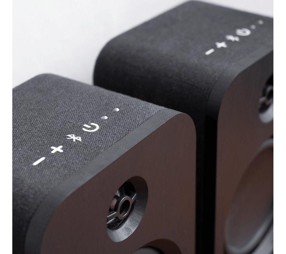 HOUSE OF MARLEY Get Together Duo Bluetooth Bookshelf Speakers - Black image number 4 of 5