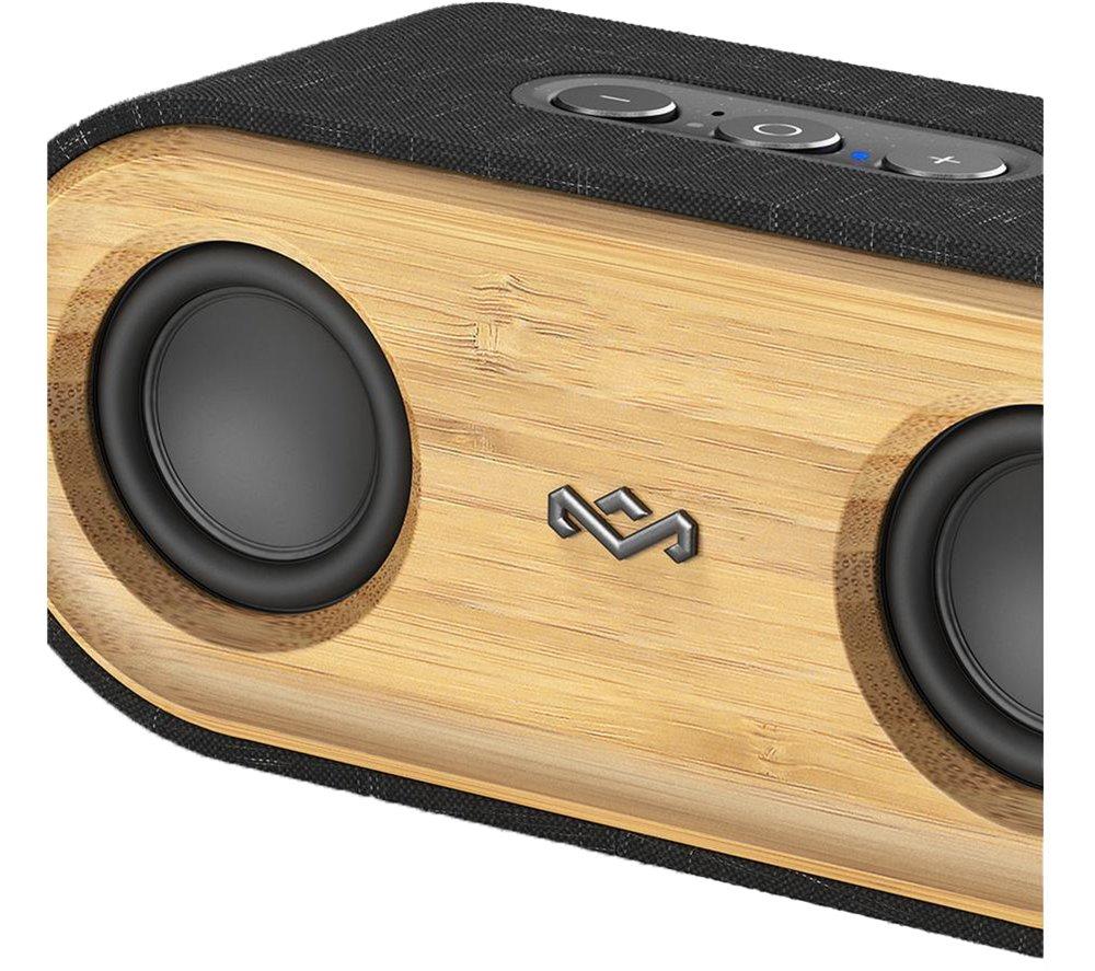 HOUSE OF MARLEY Get Together 2 Mini Portable Bluetooth Speaker - Black & Brown image number 9 of 10