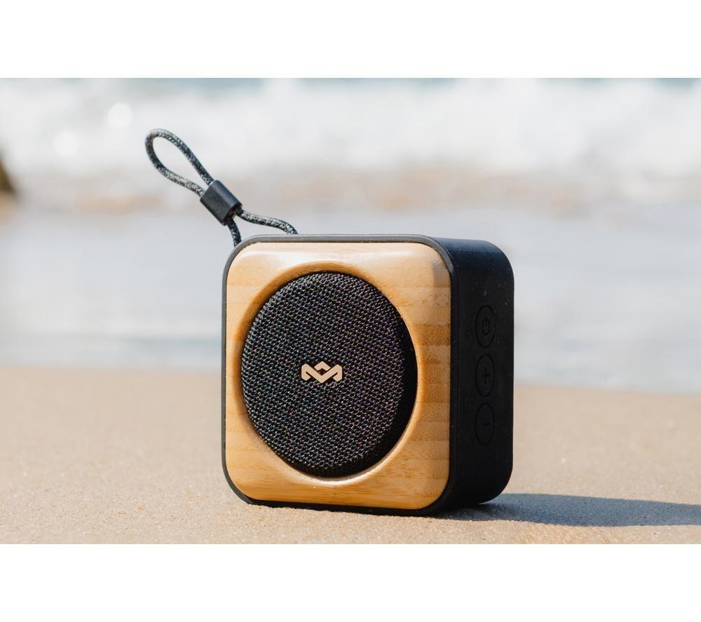 HOUSE OF MARLEY Roots Portable Bluetooth Speaker - Black image number 4 of 8