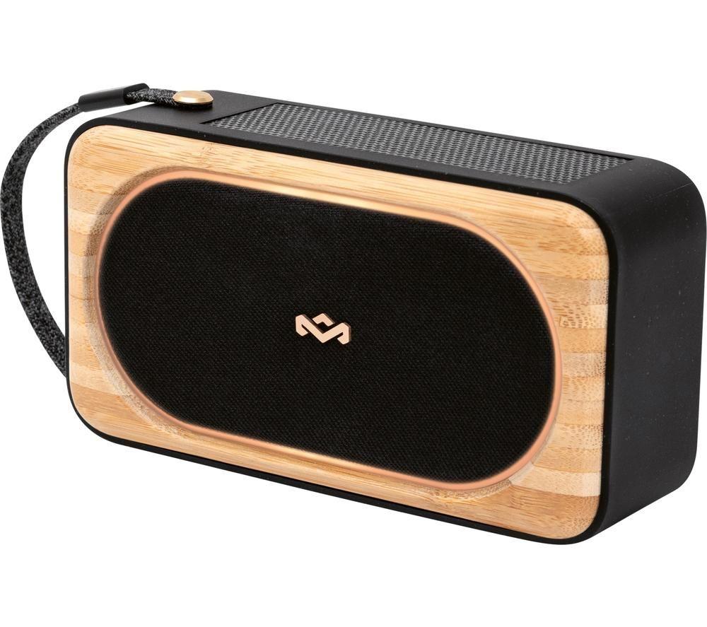 HOUSE OF MARLEY Roots Solar Portable Bluetooth Speaker - Black image number 2 of 8