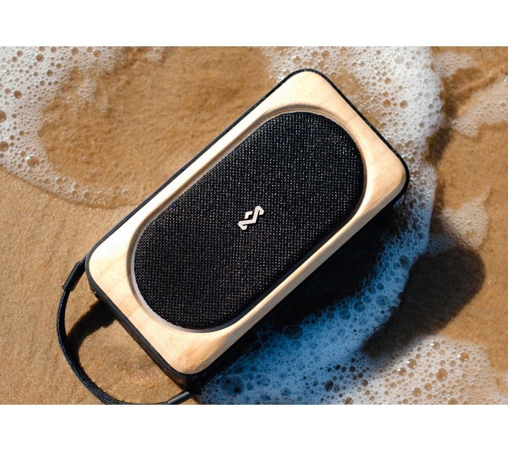HOUSE OF MARLEY Roots Solar Portable Bluetooth Speaker - Black image number 4 of 8