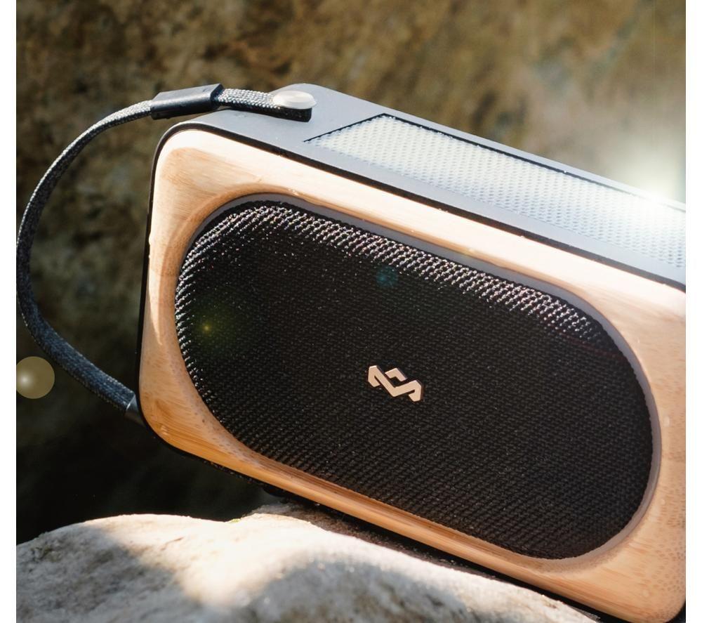 HOUSE OF MARLEY Roots Solar Portable Bluetooth Speaker - Black image number 5 of 8