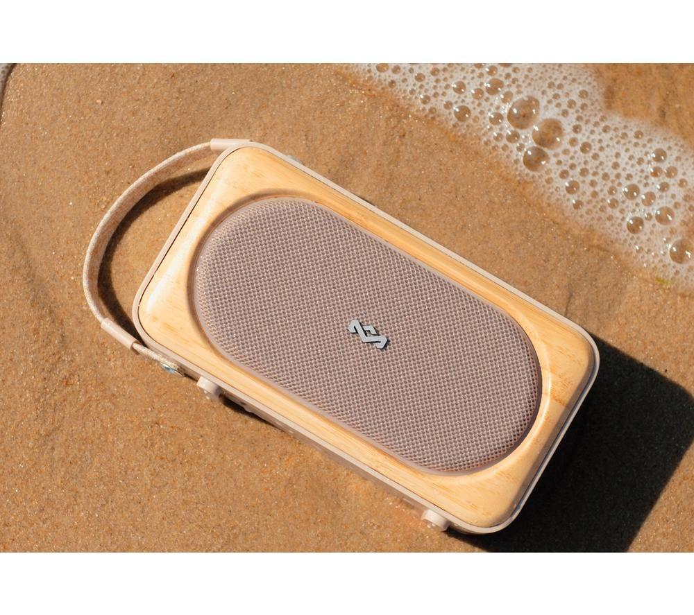 HOUSE OF MARLEY Roots Solar Portable Bluetooth Speaker - Cream image number 4 of 8