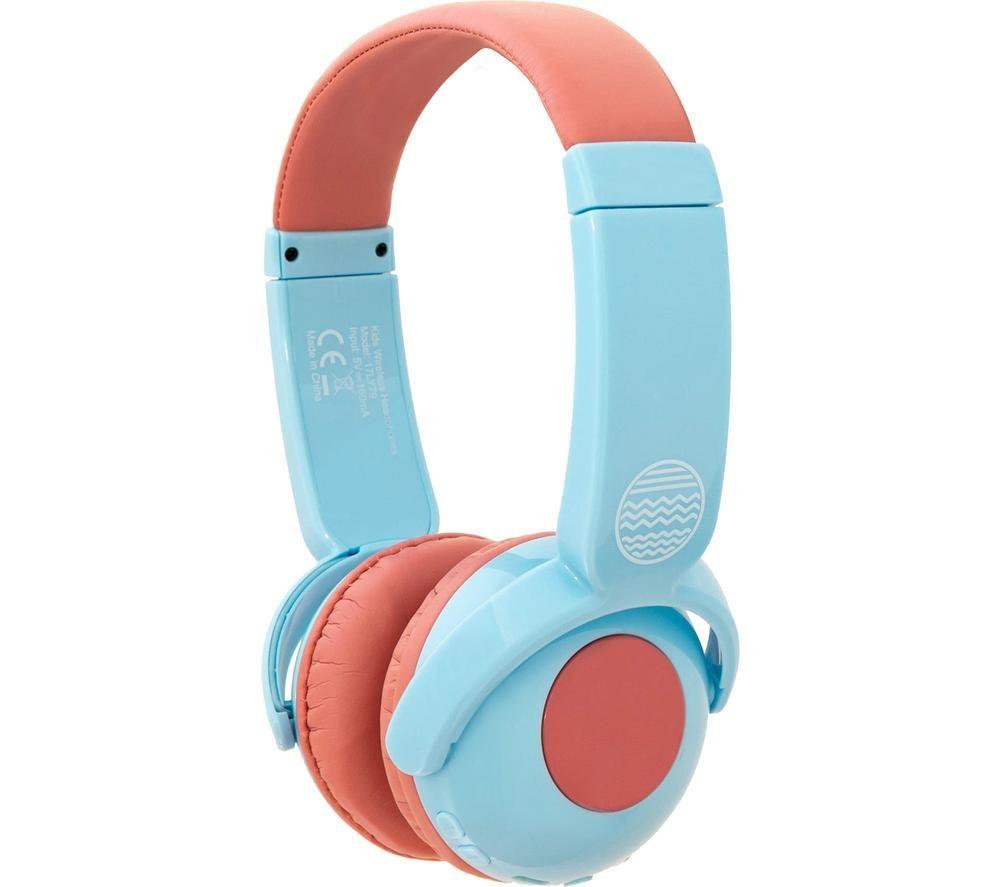 Our Pure Planet Opp135 Wireless Bluetooth Kids Headphones - Red & Blue, Red,Blue