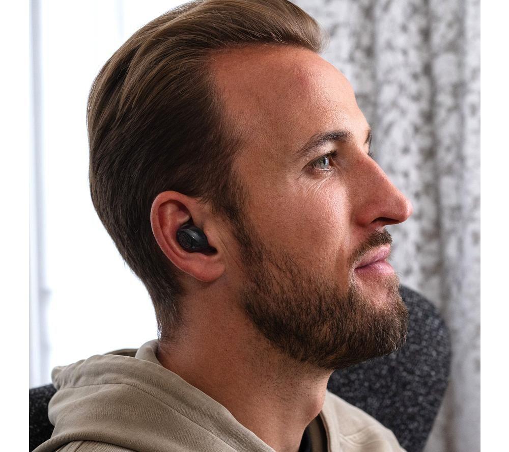 OUR PURE PLANET Platinum OPP075 Wireless Bluetooth Noise-Cancelling Earbuds - Black image number 7 of 8