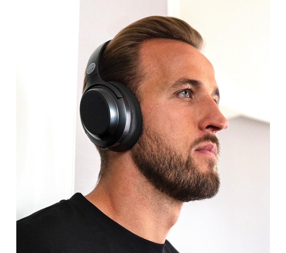 OUR PURE PLANET Signature Wireless Bluetooth Noise-Cancelling Headphones - Black image number 4 of 13