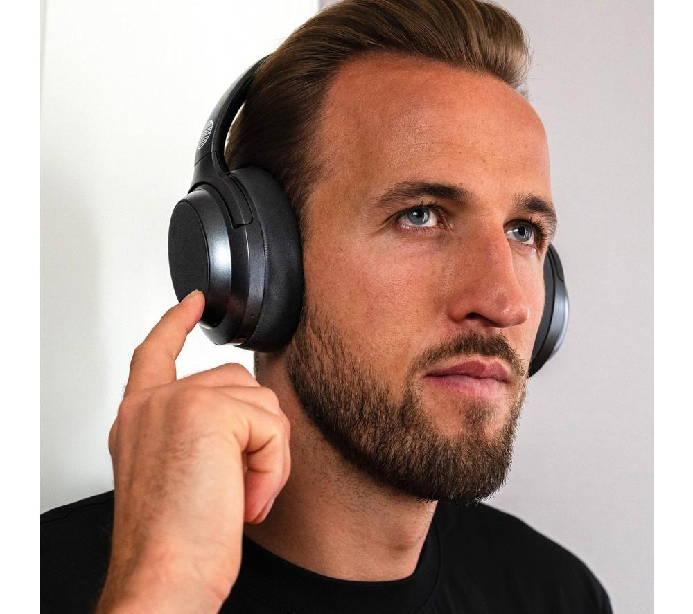 OUR PURE PLANET Signature Wireless Bluetooth Noise-Cancelling Headphones - Black image number 5 of 13
