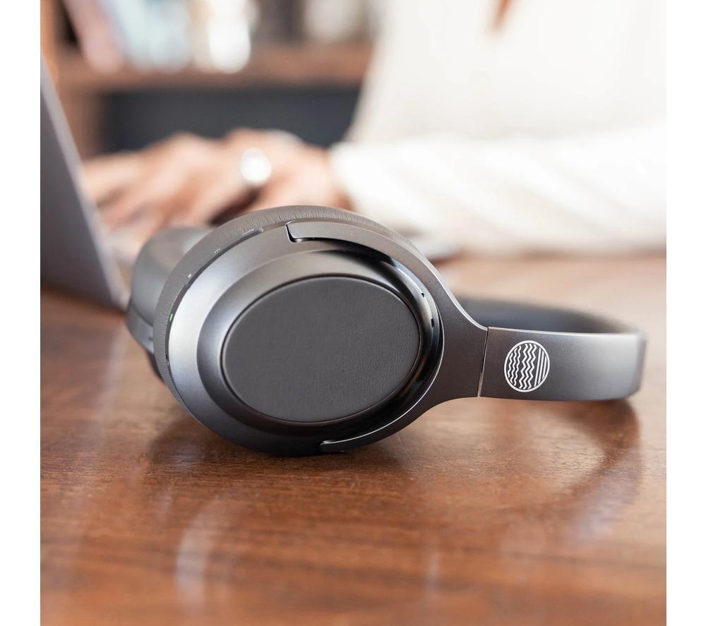 OUR PURE PLANET Signature Wireless Bluetooth Noise-Cancelling Headphones - Black image number 7 of 13
