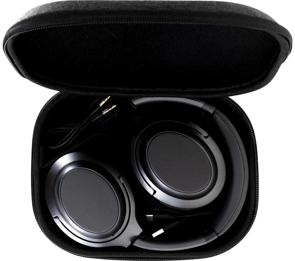 OUR PURE PLANET Signature Wireless Bluetooth Noise-Cancelling Headphones - Black image number 11 of 13