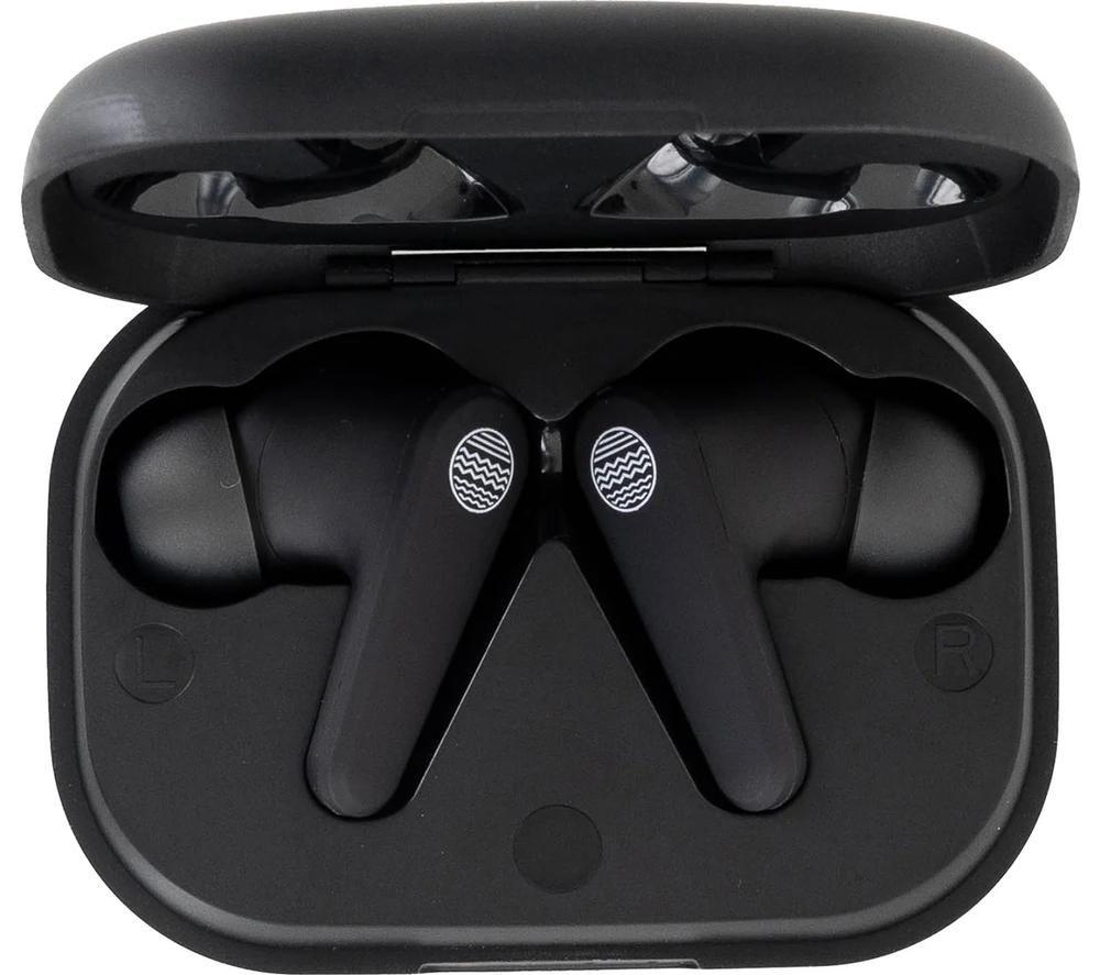 OUR PURE PLANET OPP134 Signature Wireless Bluetooth Noise-Cancelling Earbuds - Black, Black