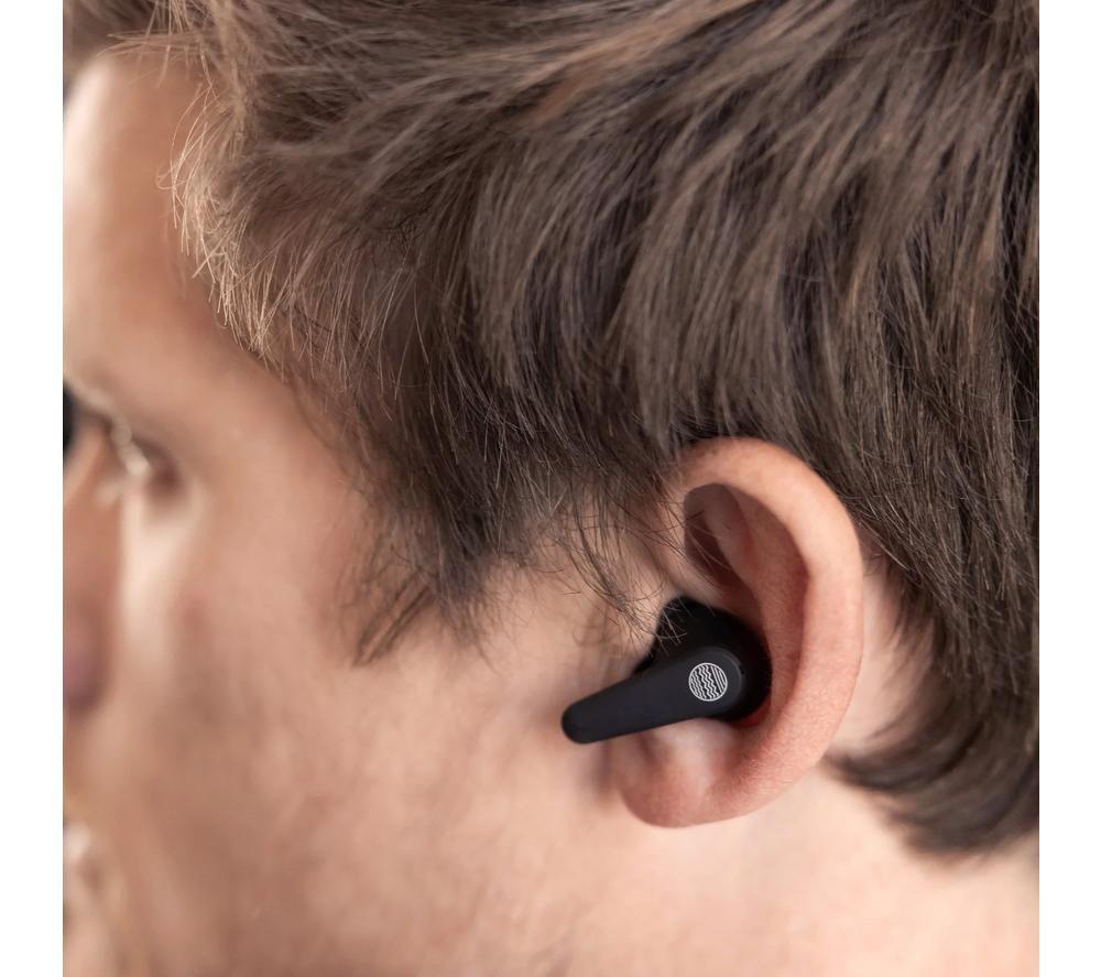 OUR PURE PLANET OPP134 Signature Wireless Bluetooth Noise-Cancelling Earbuds - Black image number 8 of 14