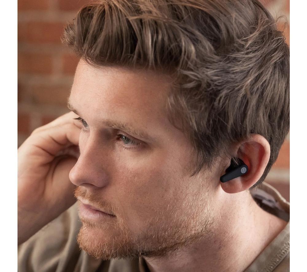 OUR PURE PLANET OPP134 Signature Wireless Bluetooth Noise-Cancelling Earbuds - Black image number 9 of 14