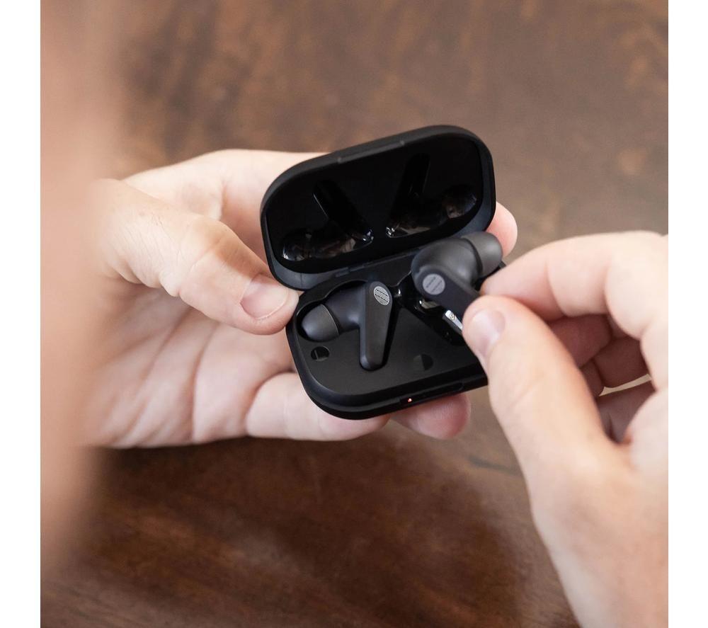 OUR PURE PLANET OPP134 Signature Wireless Bluetooth Noise-Cancelling Earbuds - Black image number 13 of 14