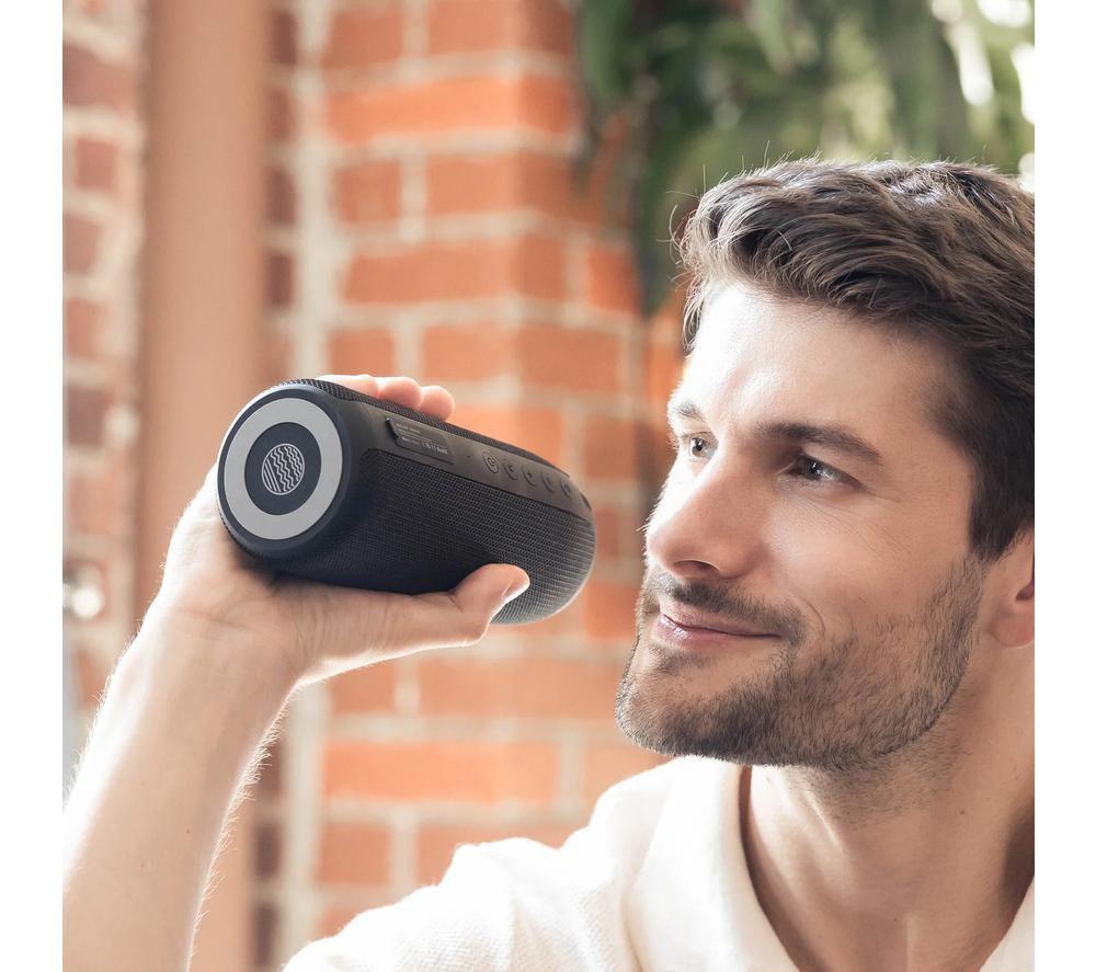 OUR PURE PLANET Platinum Bluetooth Speaker - Black image number 7 of 10