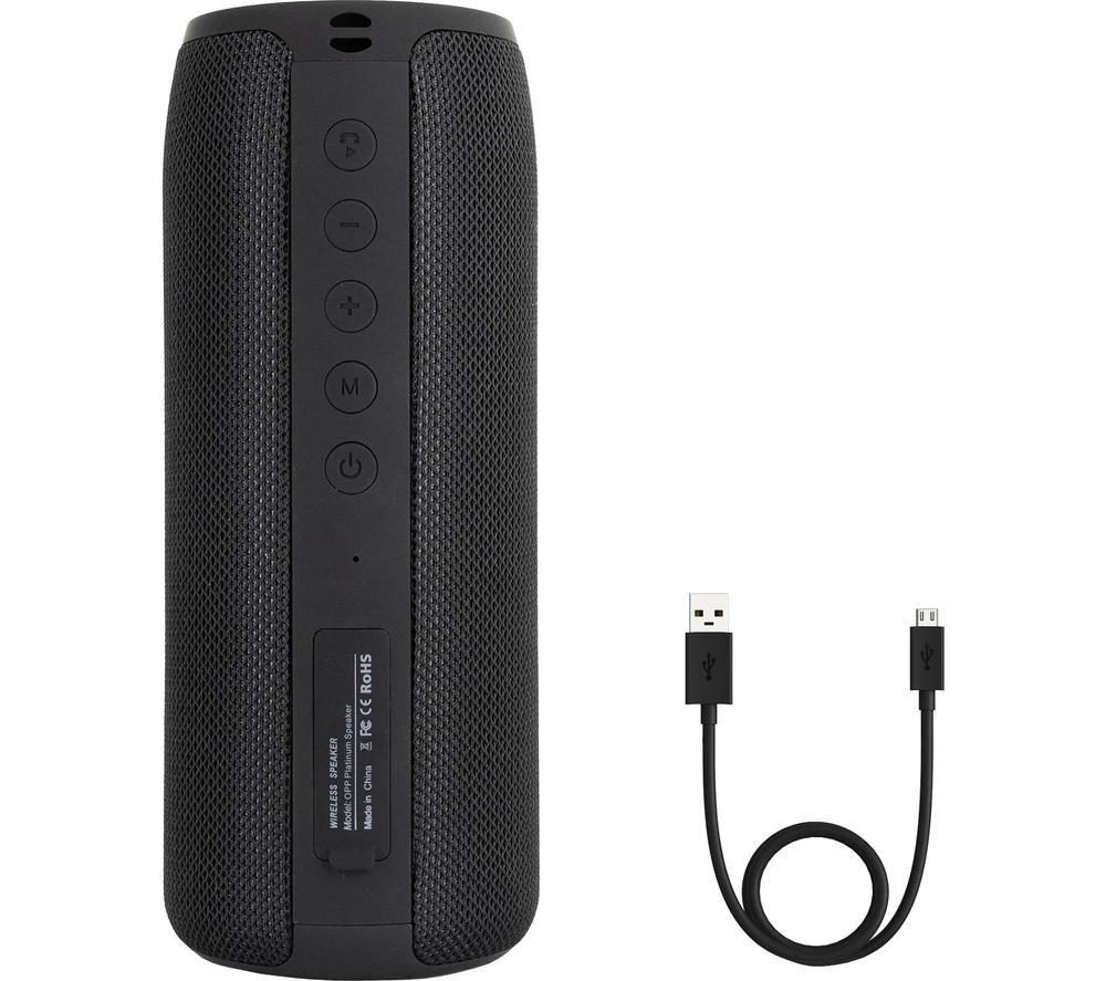 OUR PURE PLANET Platinum Bluetooth Speaker - Black image number 8 of 10