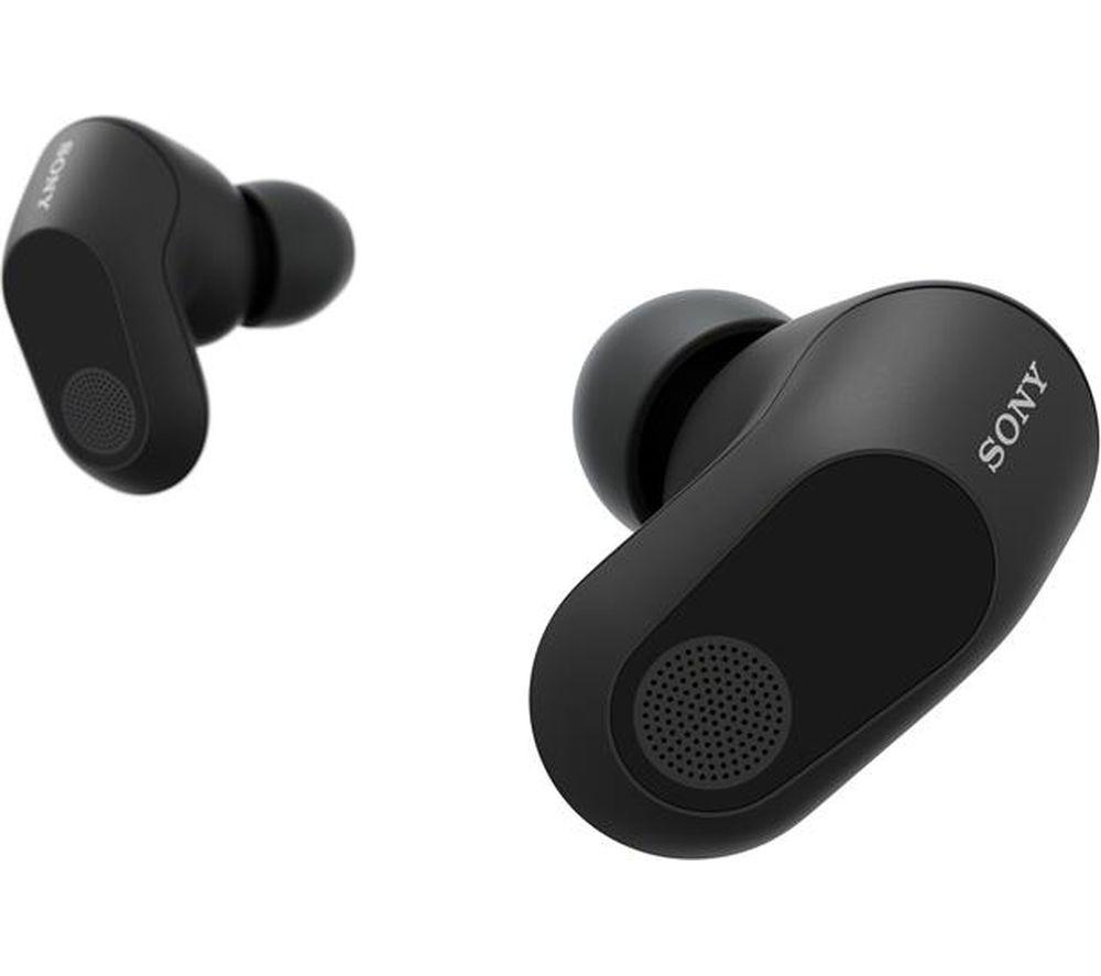 SONY INZONE Wireless Bluetooth Noise-Cancelling Gaming Earbuds - Black image number 5 of 7