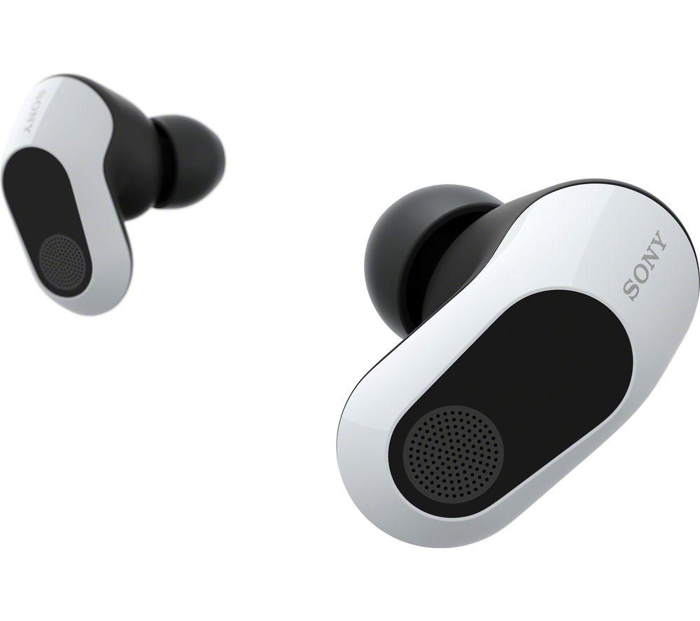 SONY INZONE Wireless Bluetooth Noise-Cancelling Gaming Earbuds - White image number 5 of 8